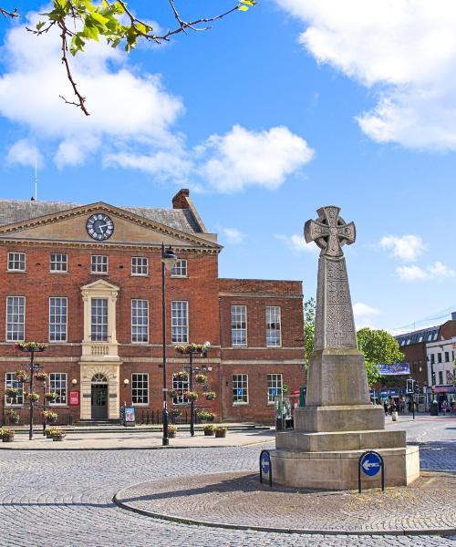 A beautiful view of Taunton