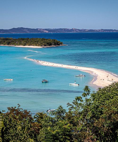 A beautiful view of Nosy Be