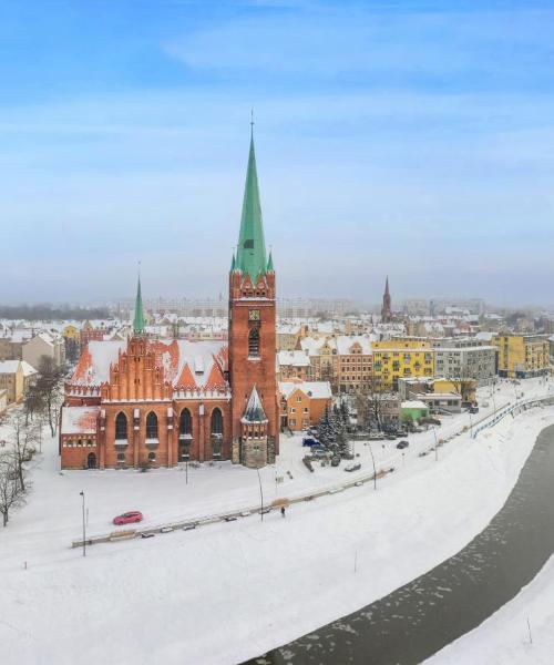 A beautiful view of Legnica