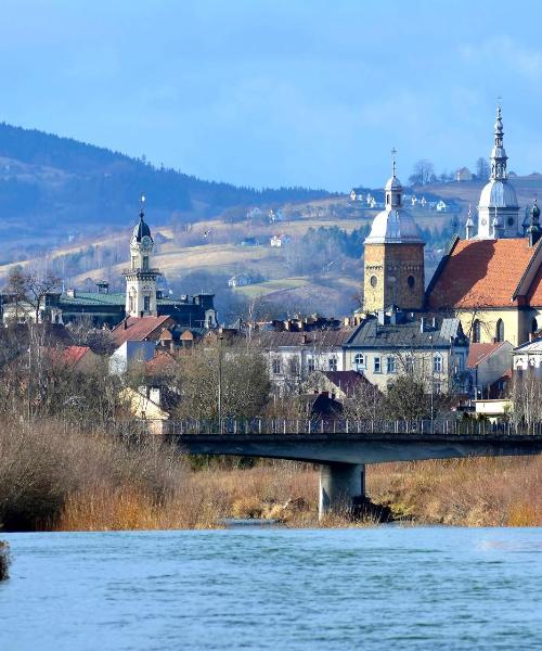 A beautiful view of Nowy Sącz