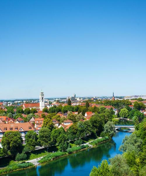 Una bellissima vista di Kehl am Rhein