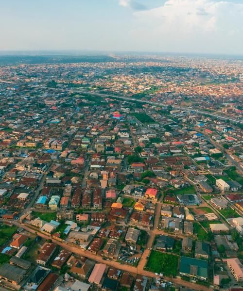 Una bellissima vista di Ibadan