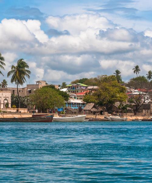 Una panoràmica bonica de Lamu