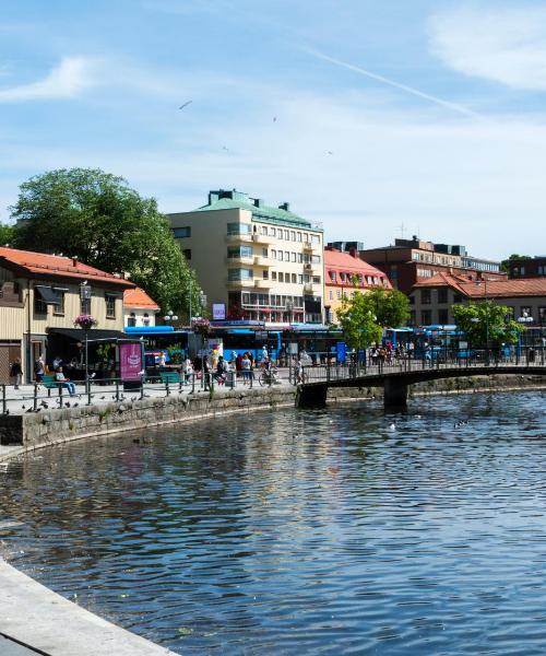 Ein schöner Blick auf Borås