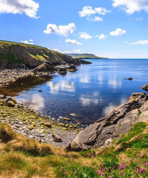 A beautiful view of Lerwick