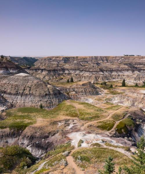 Ein schöner Blick auf Drumheller