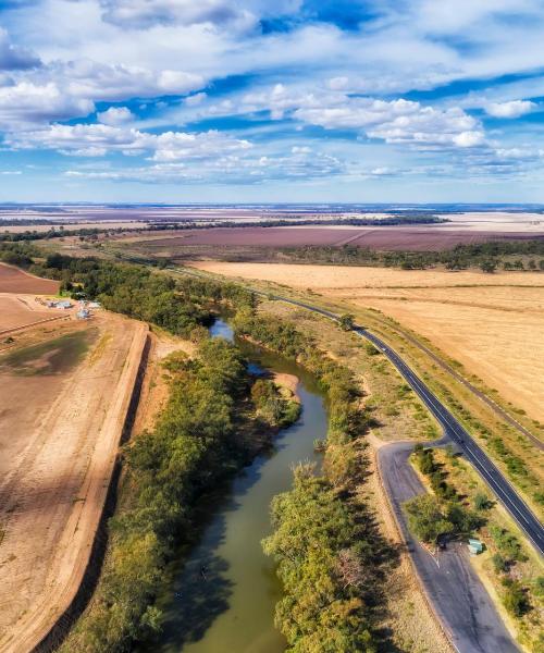 A beautiful view of Moree
