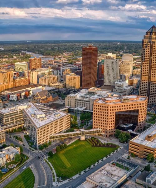 A beautiful view of West Des Moines