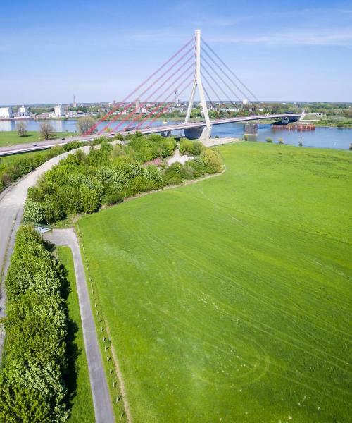 Ein schöner Blick auf Wesel