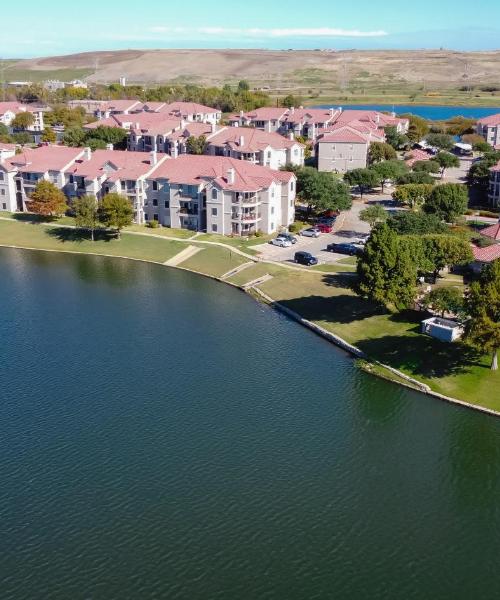 A beautiful view of Lewisville