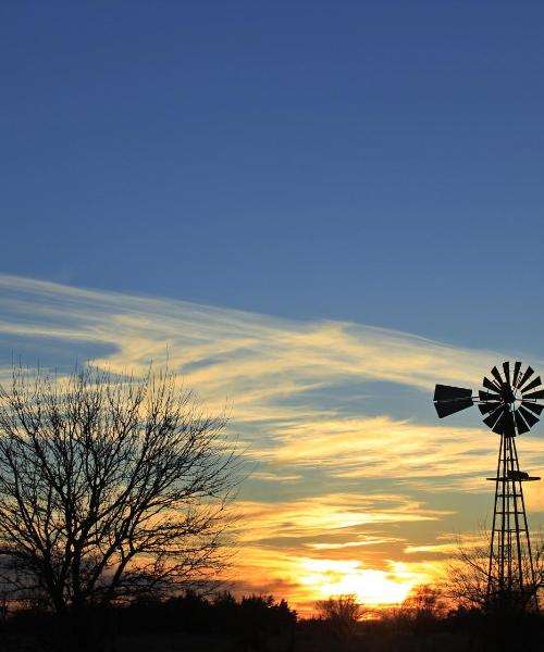 A beautiful view of Hutchinson