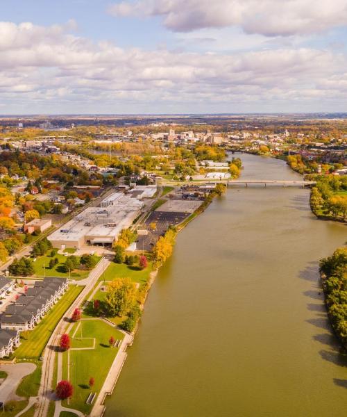 A beautiful view of Saginaw