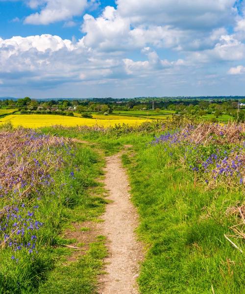 A beautiful view of Oswestry
