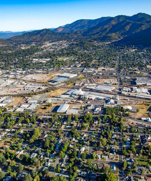 Ein schöner Blick auf Grants Pass
