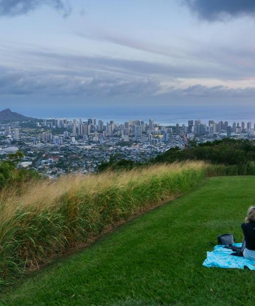 Prelep pogled na grad Honolulu