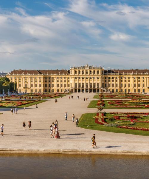 Ein schöner Blick auf Wien