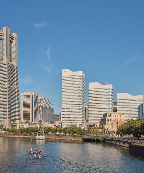 A beautiful view of Yokohama