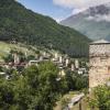 Cabins in Mestia