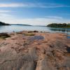 Boenden vid stranden i Lumparland