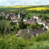 Boenden vid stranden i Druyes-les-Belles-Fontaines