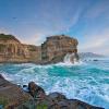 Muriwai Beach的有停車位的飯店