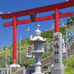 Ōfunato 3 hot&eacute;is com estacionamento