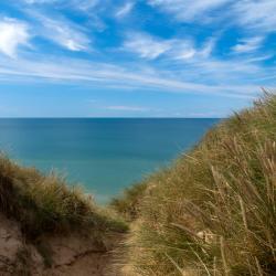 Kandestederne 5 boliger ved stranden