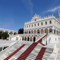 Tinos stad 10 lägenhetshotell