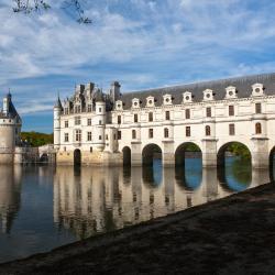 Chenonceaux 7 hotelov s parkovaním