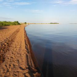 Kapchagay 3 boliger ved stranden