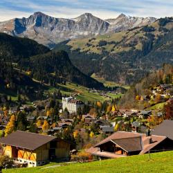 Gstaad 9 chalets de montaña