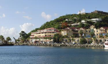 Cottages in Saint Martin