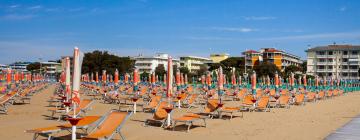 a Bibione-part hotelei