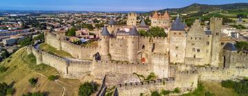 Carcassonne óvárosa hotelei