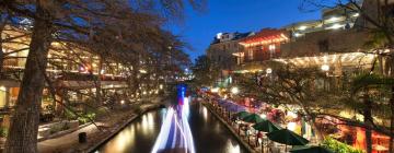 San Antonio centrum – Riverwalk – hotely