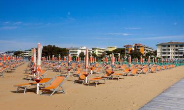 a Bibione-part hotelei