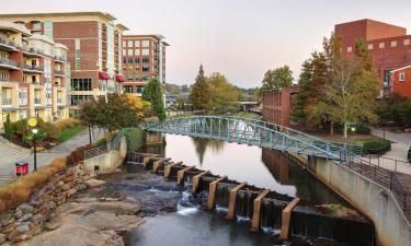 Downtown Greenville – hotely