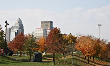 Viesnīcas rajonā Downtown Louisville