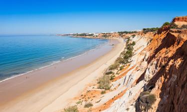 Hoteles en Playa de Falésia