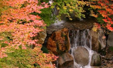 Akiu Onsen – hotely