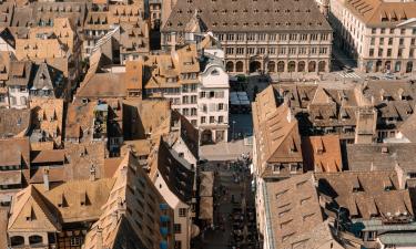 Strasbūro centras - Mažoji Prancūzija - Katedra: viešbučiai