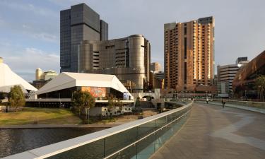 Hotéis em: Distrito Central Empresarial de Adelaide