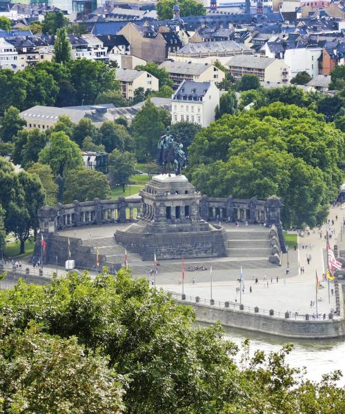 Districte de Koblenz on prefereixen allotjar-se els nostres clients.