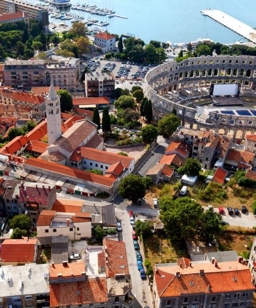 Stadtteil von Pula, in dem unsere Gäste am liebsten übernachten.