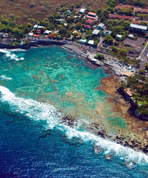 Stadtteil von Kailua-Kona, in dem unsere Gäste am liebsten übernachten.