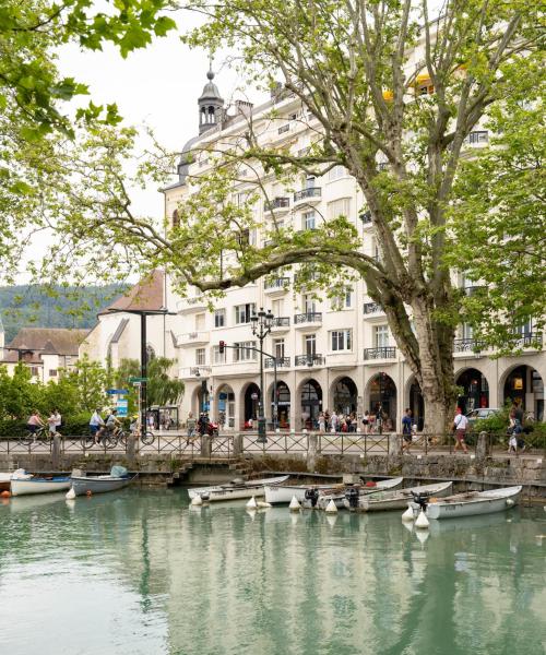 Stadtteil von Annecy, in dem unsere Gäste am liebsten übernachten.