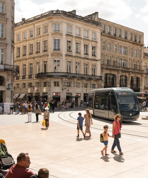 Stadtteil von Bordeaux, in dem unsere Gäste am liebsten übernachten.