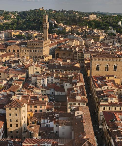 Apkaime Florencē, kur mūsu viesi dod priekšroku uzturēties.