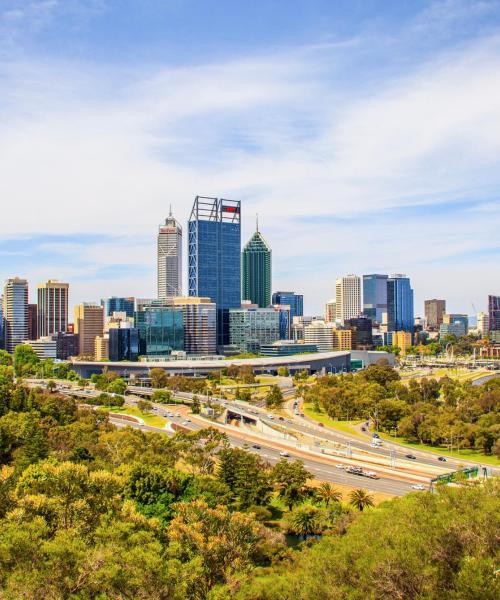 Asiakkaamme majoittuvat kohteessa Perth mieluiten tällä alueella. 