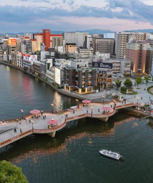 District of Fukuoka where our customers prefer to stay.